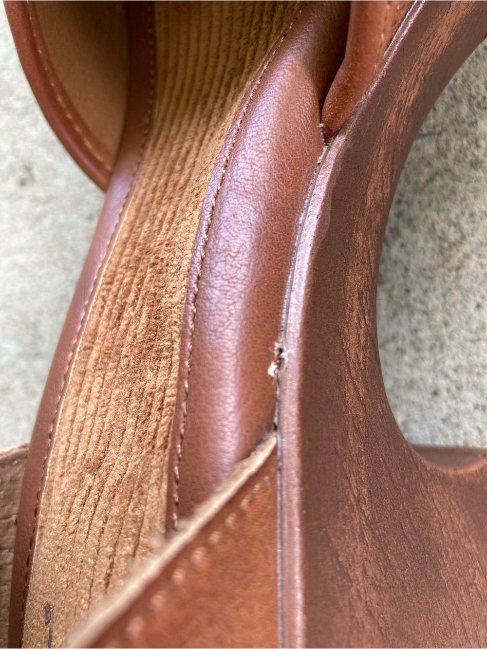 b.o.c. Women's Cognac Brown Ankle-Strap Heels Size 10 - Picture 5 of 5